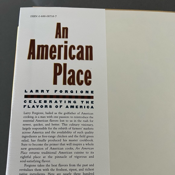 An American Place Cookbook New York City Restaurant Larry Forgione - Picture 6 of 8